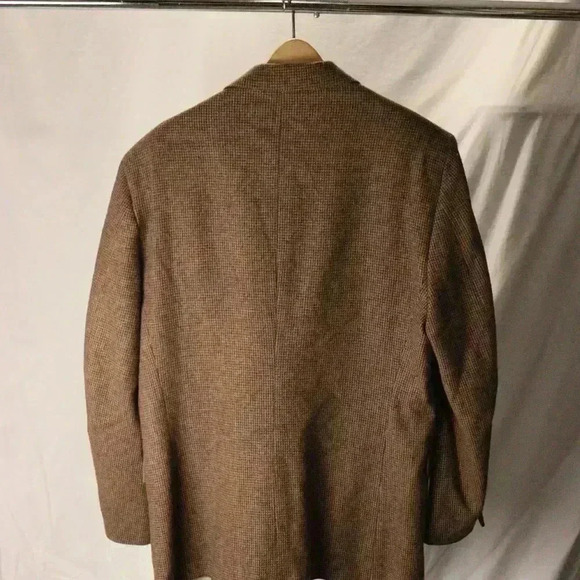 Sports‎ jacket blazer, 100% wool made in the USA, Brown heather mens - Picture 14 of 15
